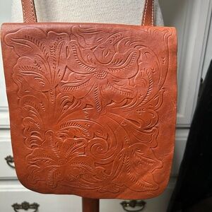 Patricia Nash Granada Tooled Leather crossbody